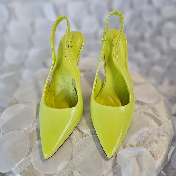 YELLOW CITRUS FLORA HIGH HEELS - Picture 2 of 6